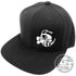 Discraft Apparel Black / White Discraft Embroidered Buzzz Logo Snapback Disc Golf Hat