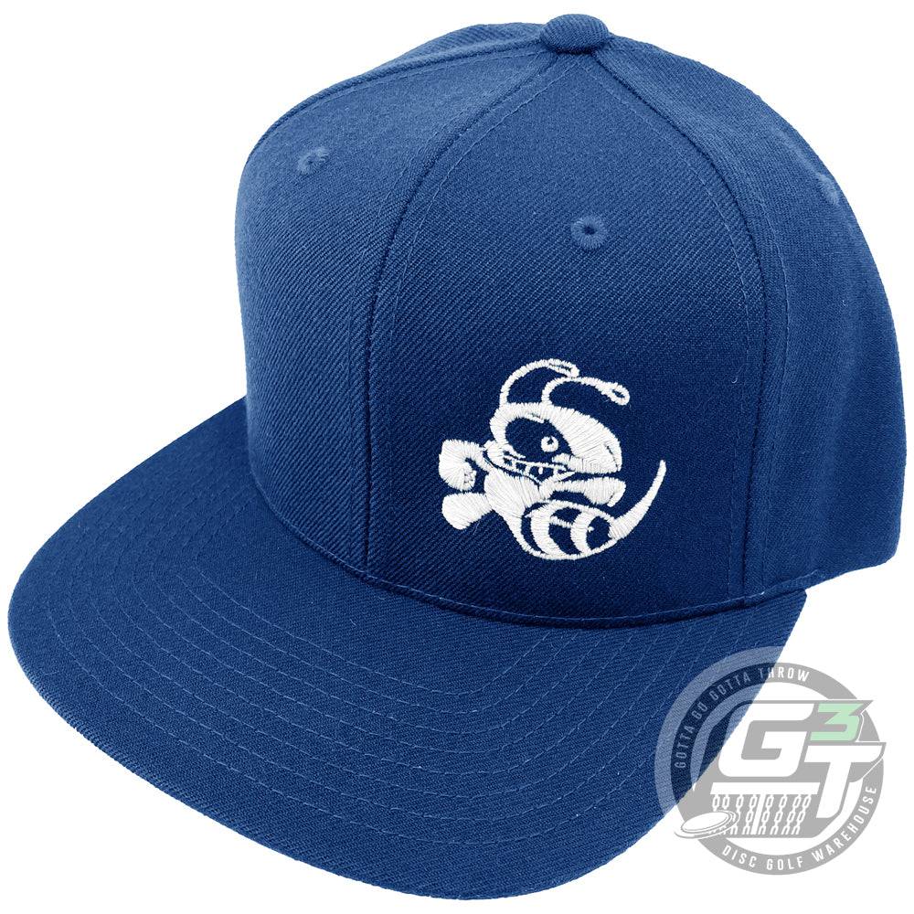 Discraft Apparel Navy Blue / White Discraft Embroidered Buzzz Logo Snapback Disc Golf Hat