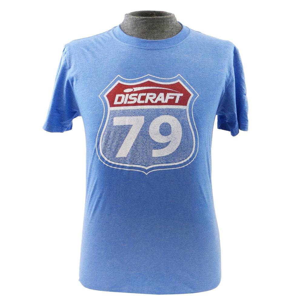 Discraft Apparel L / Blue Discraft Ladies 1979 Short Sleeve Disc Golf T-Shirt