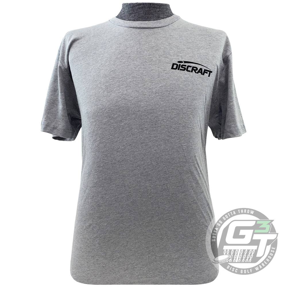 Discraft Apparel M / Gray Discraft Logo Short Sleeve Disc Golf T-Shirt