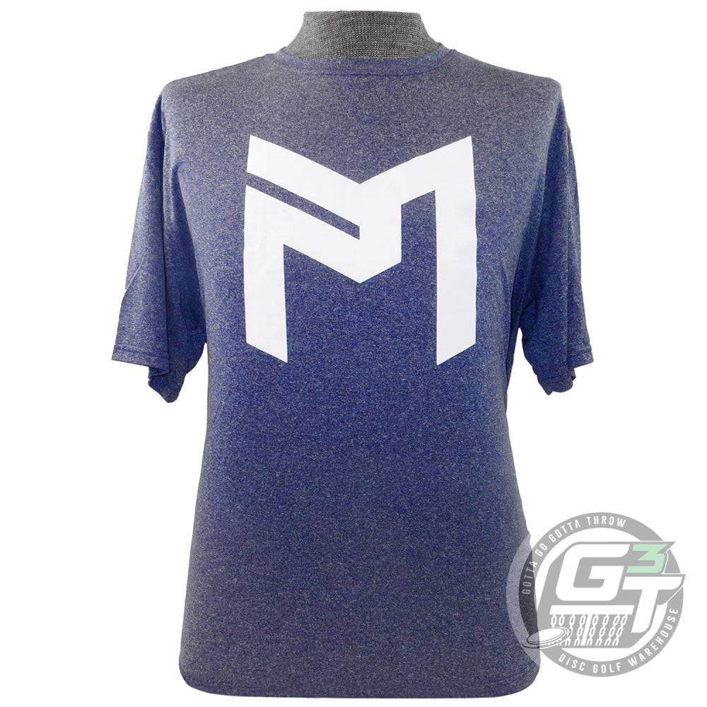 Discraft Apparel M / Navy Blue Discraft Paul McBeth PM Logo Short Sleeve Performance Disc Golf T-Shirt