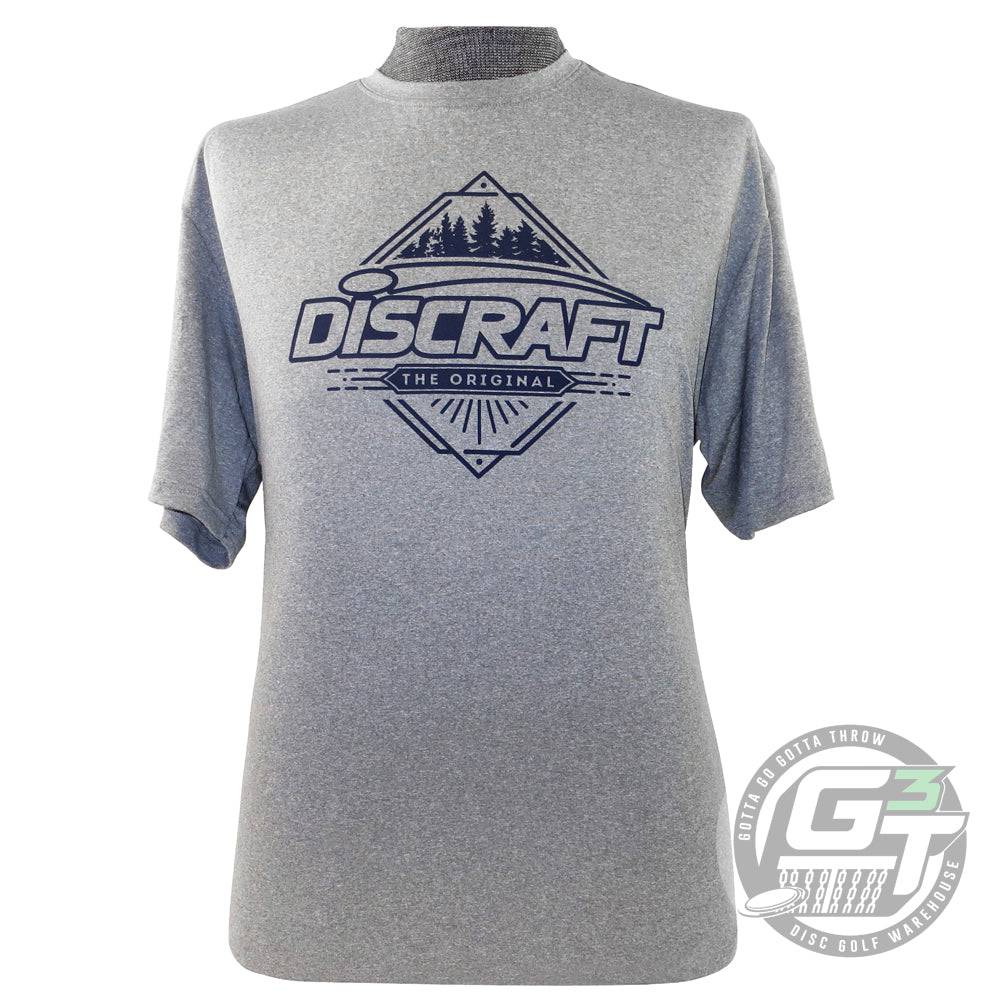 Discraft Apparel M / Gray Discraft Trees Short Sleeve Rapid Dry Performance Disc Golf T-Shirt
