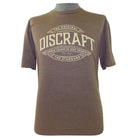 Discraft Apparel M / Brown Discraft World Leader in Disc Sports Short Sleeve Disc Golf T-Shirt