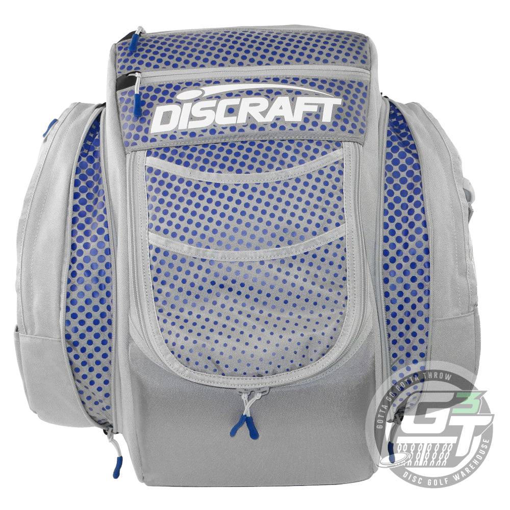 Discraft Bag Gray / Blue Discraft Grip EQ BX2 Backpack Disc Golf Bag
