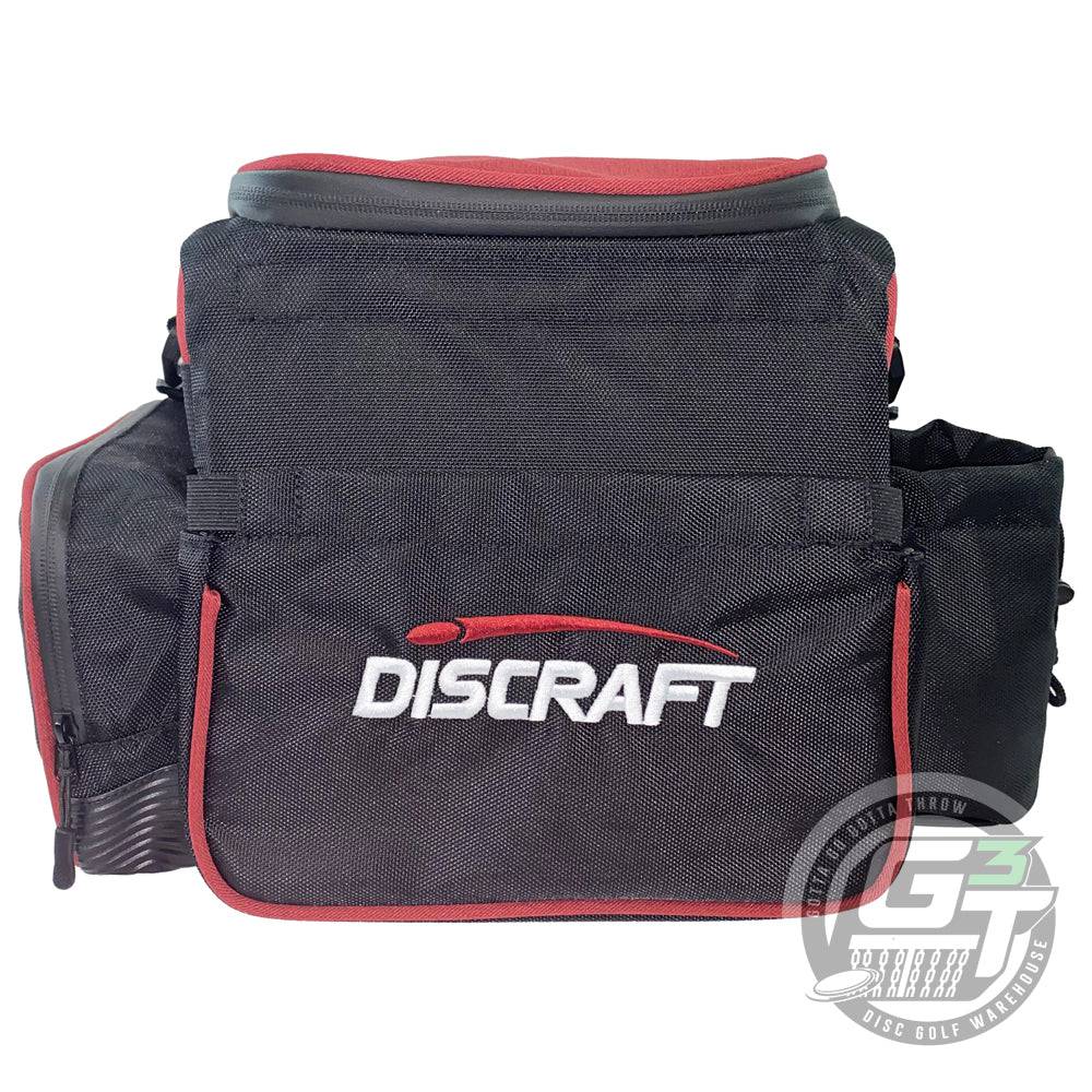 Discraft Bag Heather Red Discraft Tournament Shoulder Disc Golf Bag