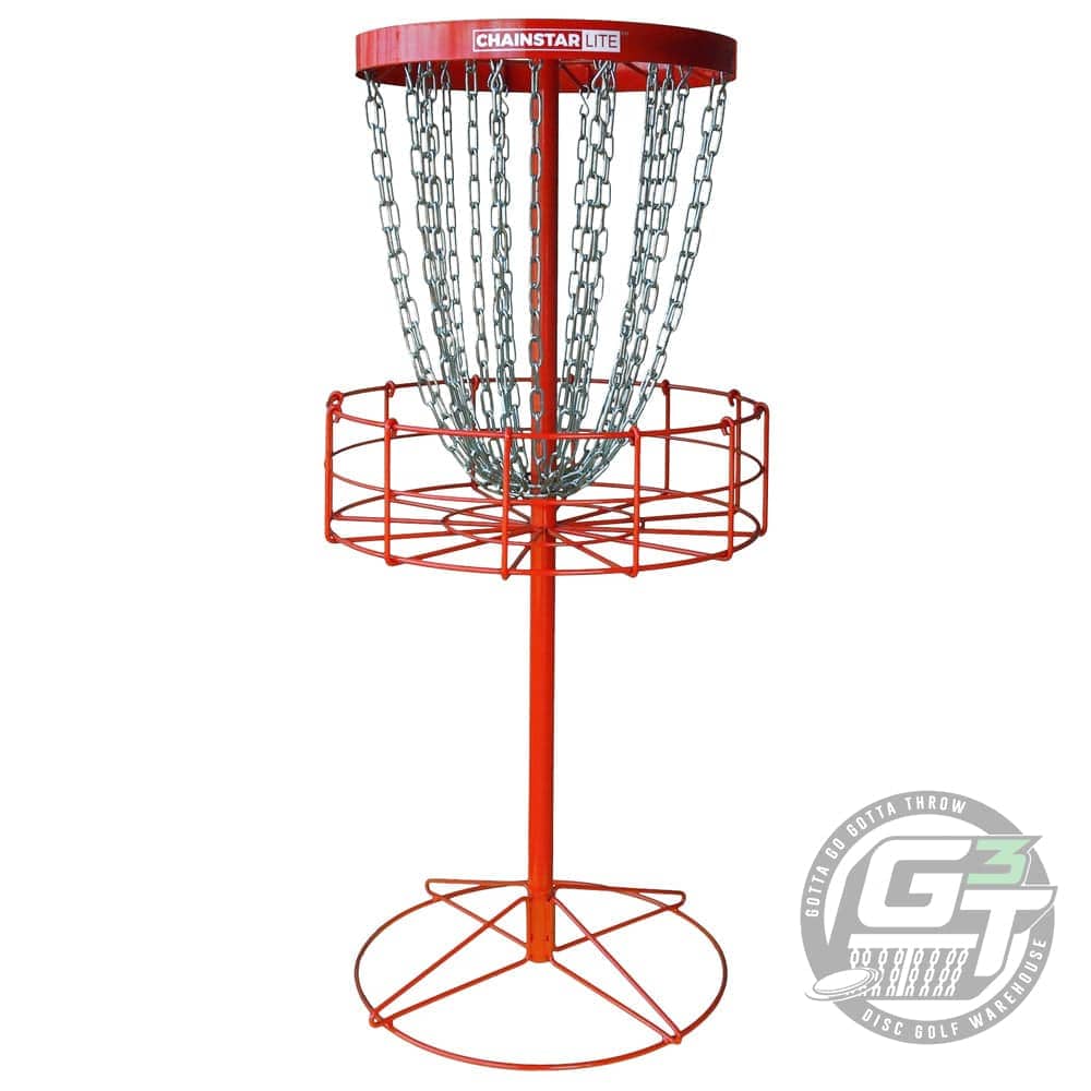 Discraft Basket Red Discraft Chainstar LITE 24-Chain Disc Golf Basket