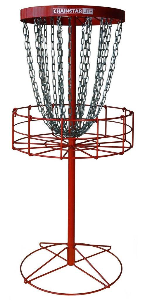 Discraft Basket Red Discraft USED Chainstar LITE 24-Chain Disc Golf Basket