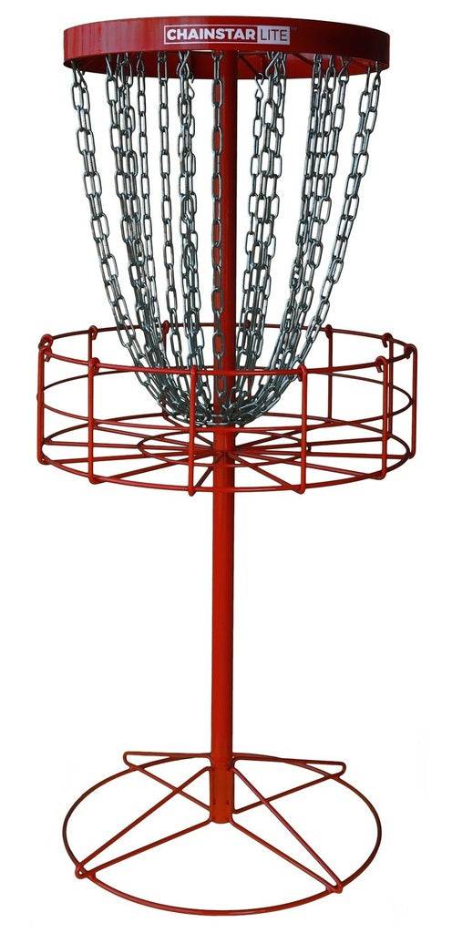 Discraft Basket Red Discraft USED Chainstar LITE 24-Chain Disc Golf Basket
