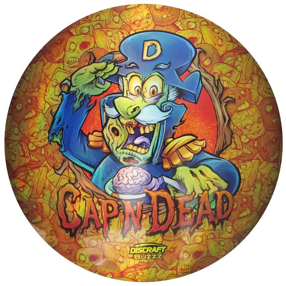 Discraft Golf Disc Plain Prism / 177-180g Discraft Full Foil Cap N Dead SuperColor ESP Buzzz Midrange Golf Disc