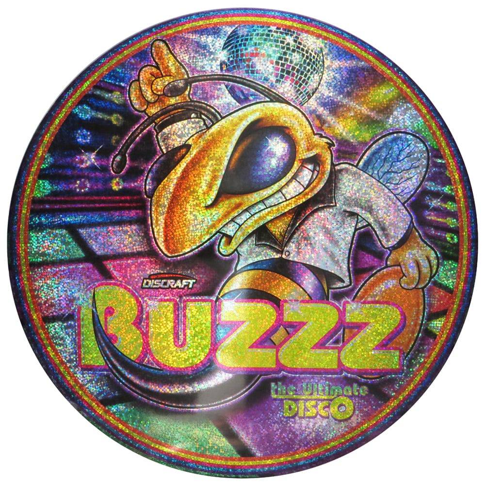 Discraft Golf Disc Sparkle Prism / 177-180g Discraft Full Foil Disco SuperColor ESP Buzzz Midrange Golf Disc