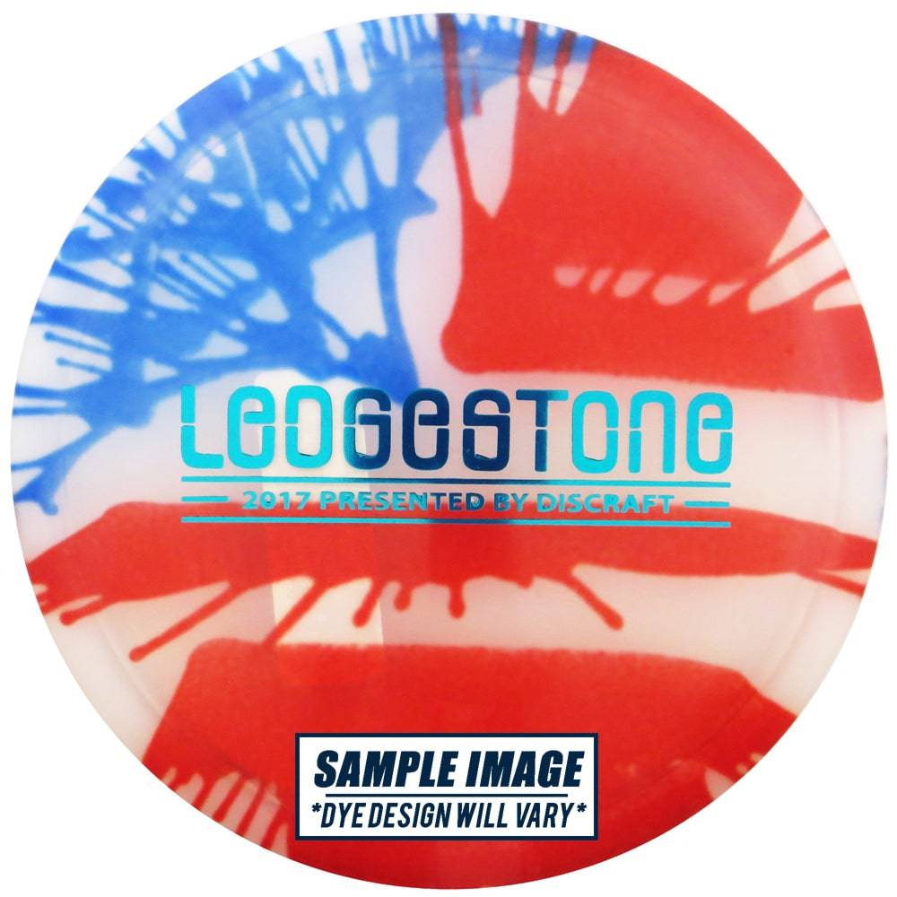 Discraft Golf Disc 177-180g Discraft Limited Edition 2017 Ledgestone Open Fly Dye Flag Elite Z Buzzz Midrange Golf Disc