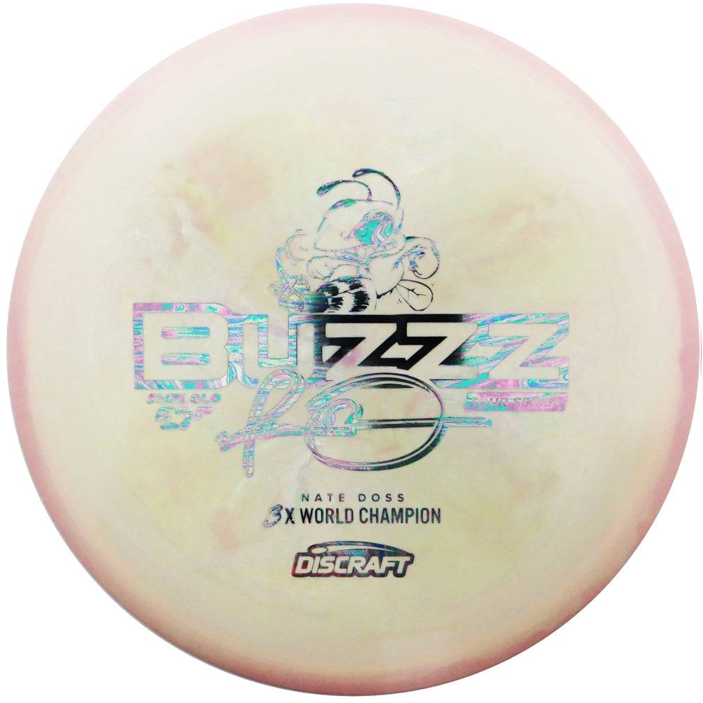 Discraft Golf Disc Discraft Limited Edition 2018 Tour Series Signature Nate Doss Swirl Glo ESP Buzzz Midrange Golf Disc