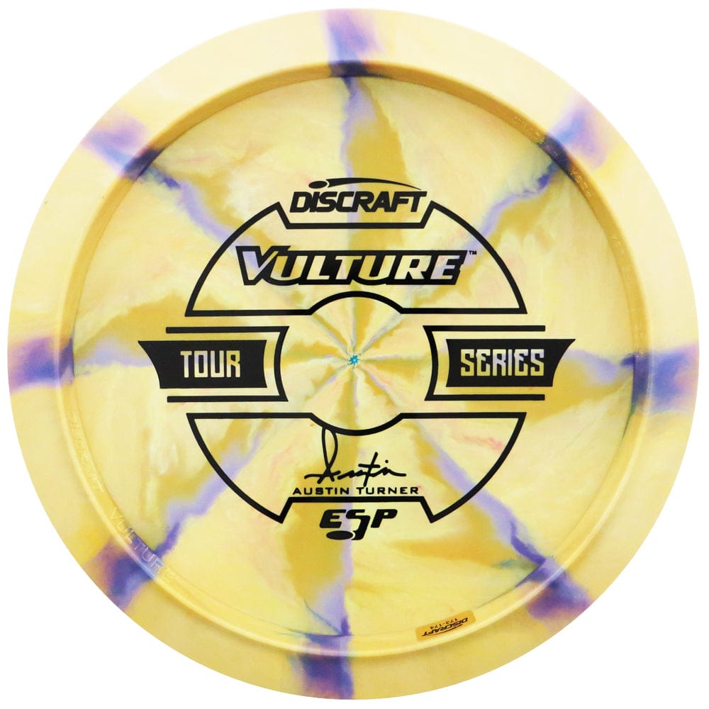 Discraft Limited Edition 2019 Tour Series Austin Turner Understamp Swirl ESP Vulture Distance Driver Golf Disc
