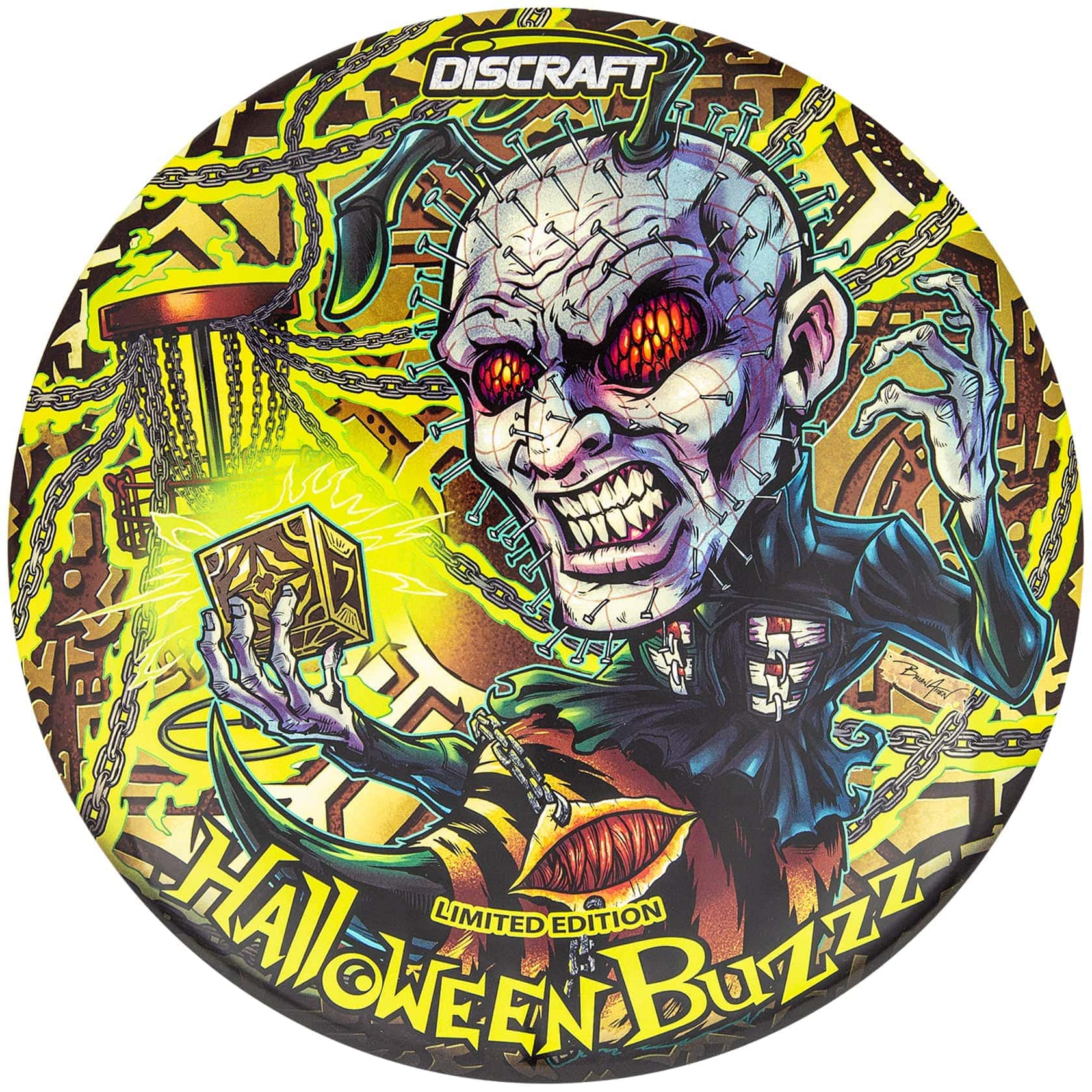 Discraft Golf Disc Discraft Limited Edition 2020 Halloween SuperColor ESP Buzzz Midrange Golf Disc