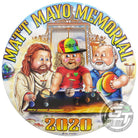 Discraft Golf Disc Discraft Limited Edition 2020 Matt Mayo Memorial SuperColor ESP Buzzz Midrange Golf Disc