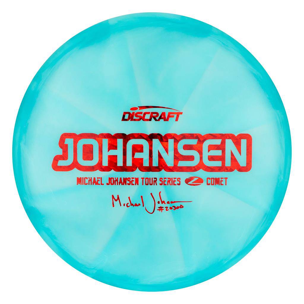 Discraft Golf Disc Discraft Limited Edition 2020 Tour Series Michael Johansen Swirl Elite Z Comet Midrange Golf Disc
