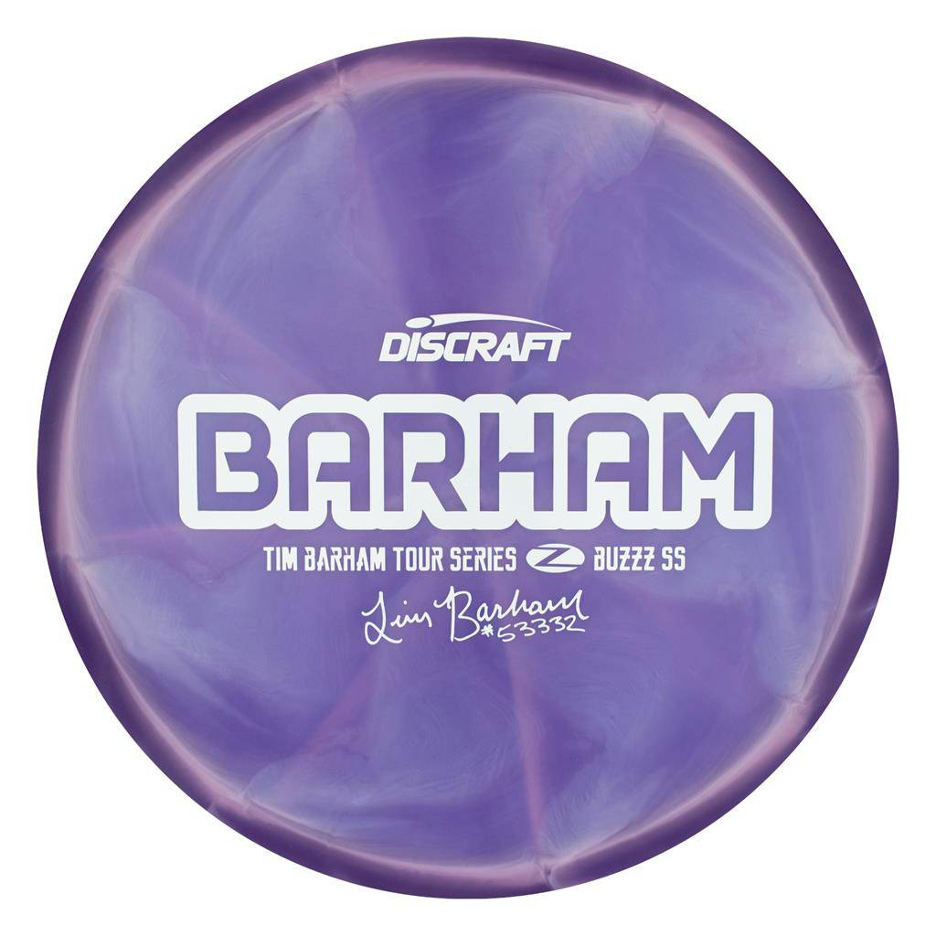 Discraft Limited Edition 22 Tour Series Tim Barham Swirl Elite Z Buzzz ...