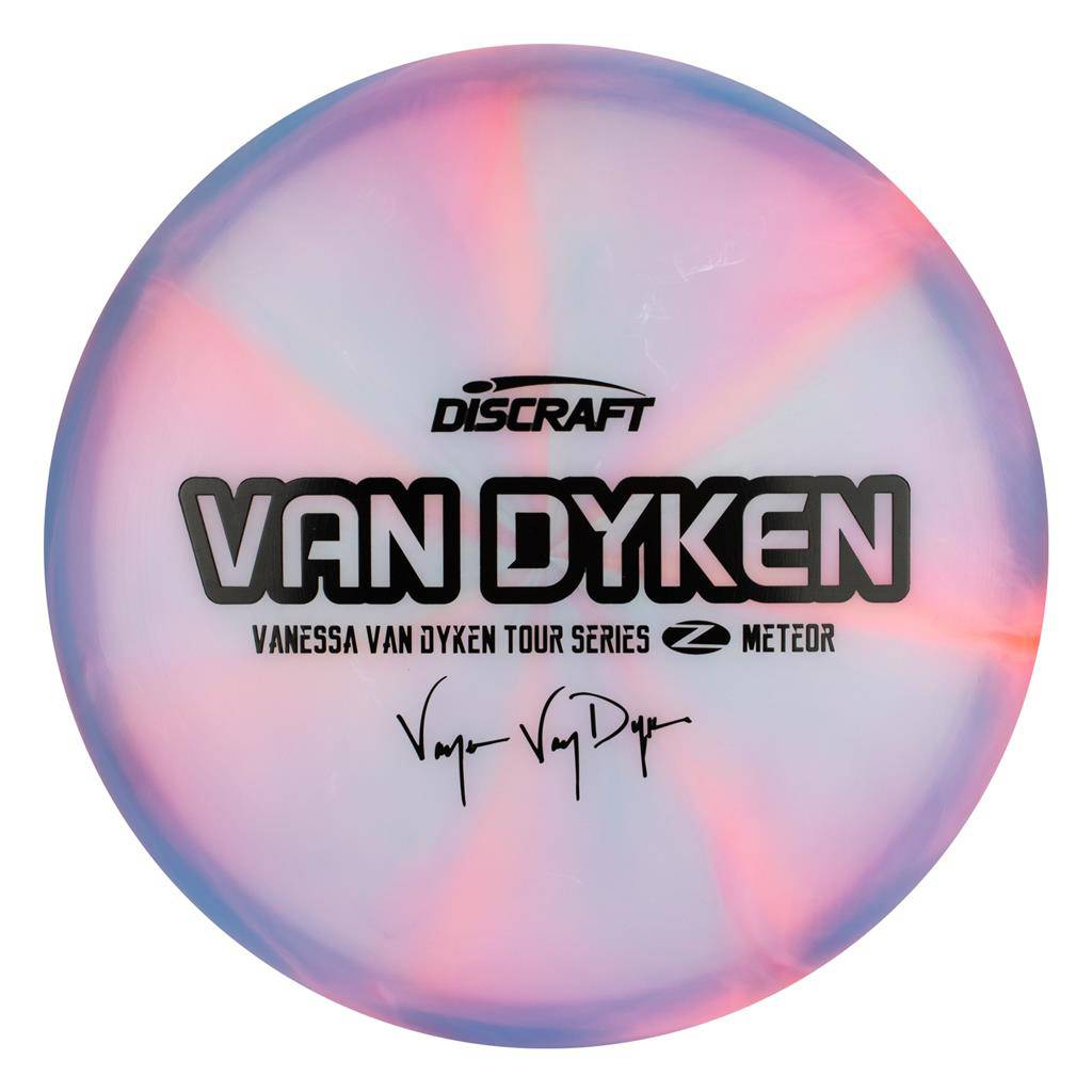 Discraft Golf Disc Discraft Limited Edition 2020 Tour Series Vanessa Van Dyken Swirl Elite Z Meteor Midrange Golf Disc