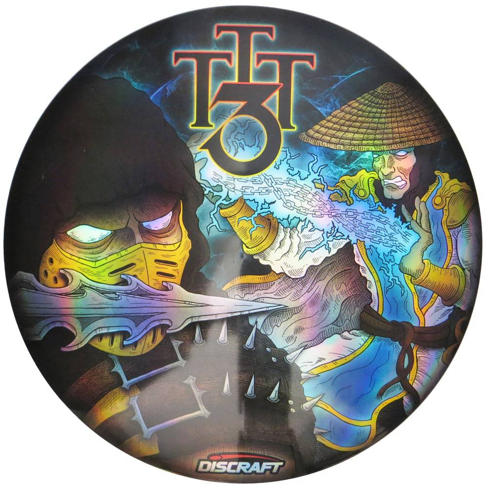 Discraft Golf Disc Discraft Limited Edition 2020 Twin Town Throwdown Mortal Kombat Full Foil SuperColor ESP Buzzz Midrange Golf Disc