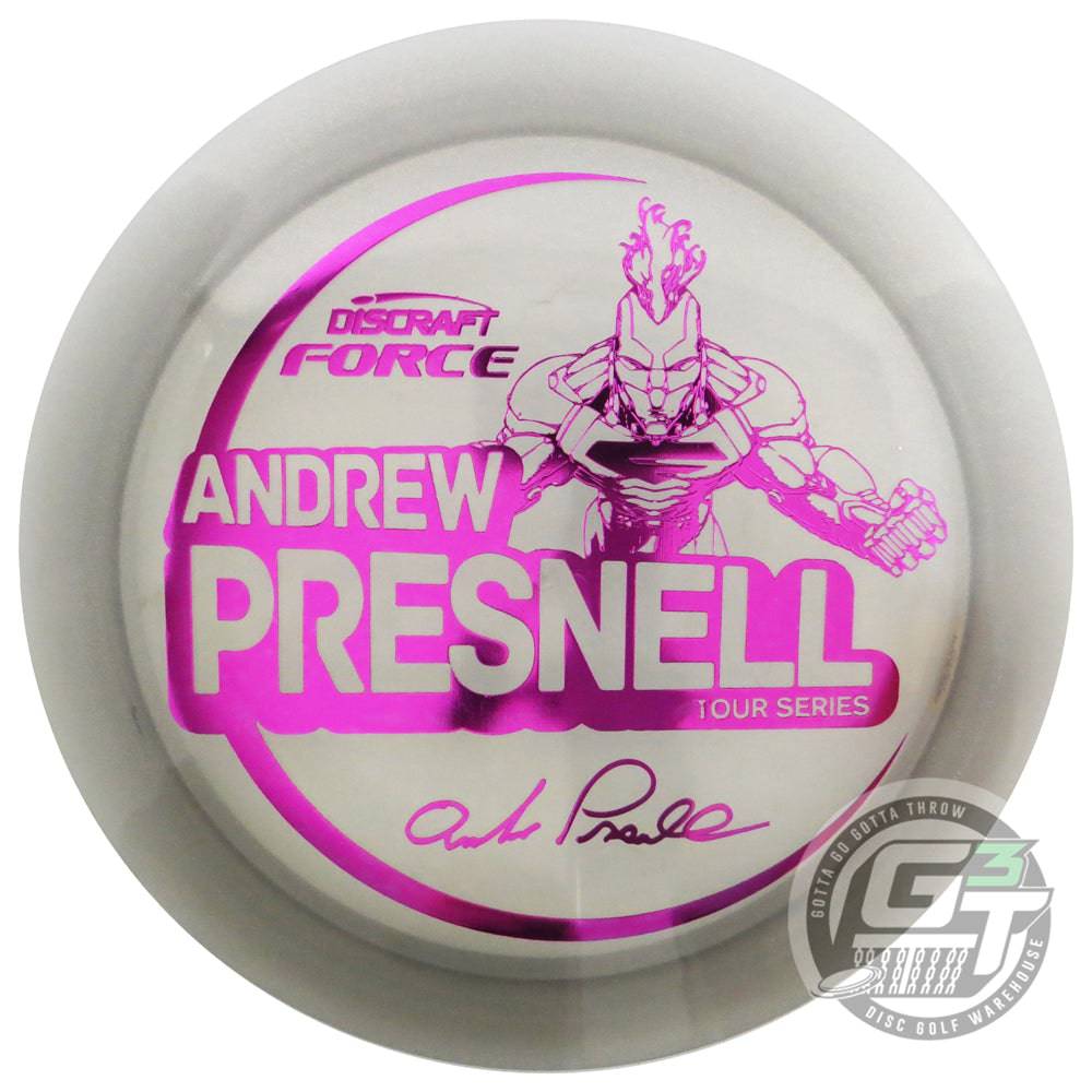 Discraft Golf Disc Discraft Limited Edition 2021 Tour Series Andrew Presnell Metallic Tour Z Force Distance Driver Golf Disc