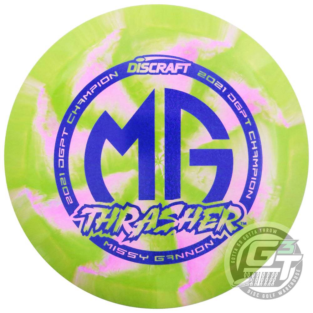 Discraft Golf Disc Discraft Limited Edition 2021 Tour Series Missy Gannon Swirly ESP Thrasher Distance Driver Golf Disc