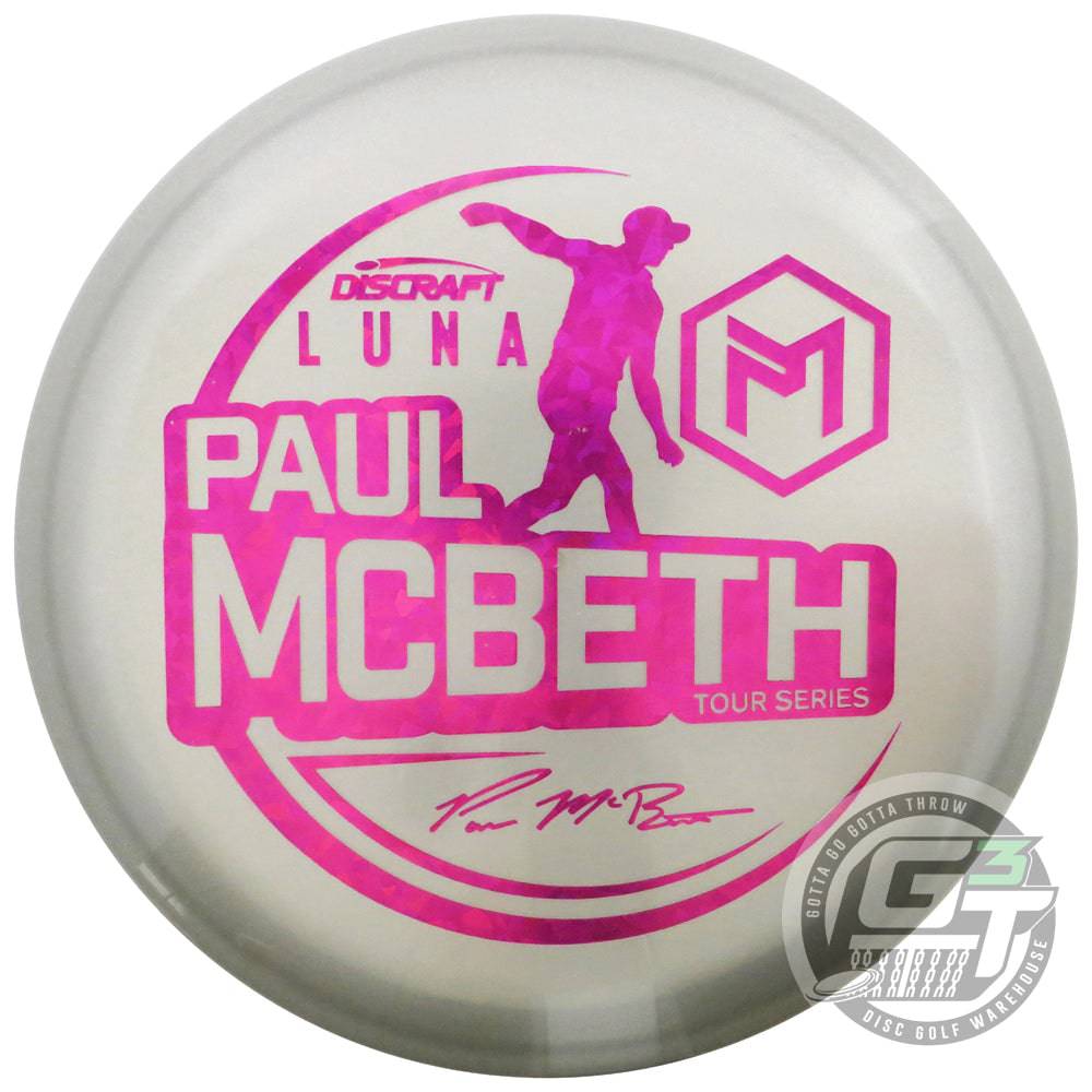 Discraft Golf Disc Discraft Limited Edition 2021 Tour Series Paul McBeth Metallic Tour Z Luna Putter Golf Disc
