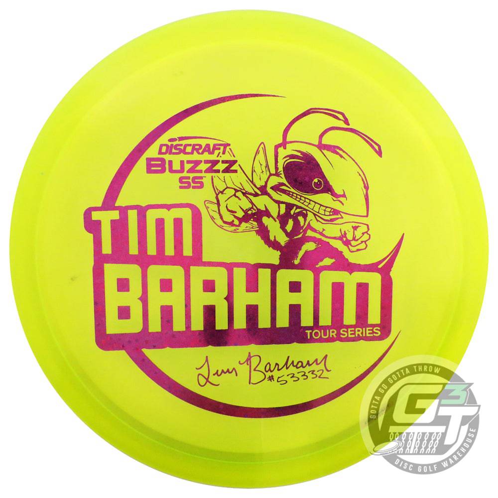 Discraft Golf Disc Discraft Limited Edition 2021 Tour Series Tim Barham Metallic Tour Z Buzzz SS Midrange Golf Disc