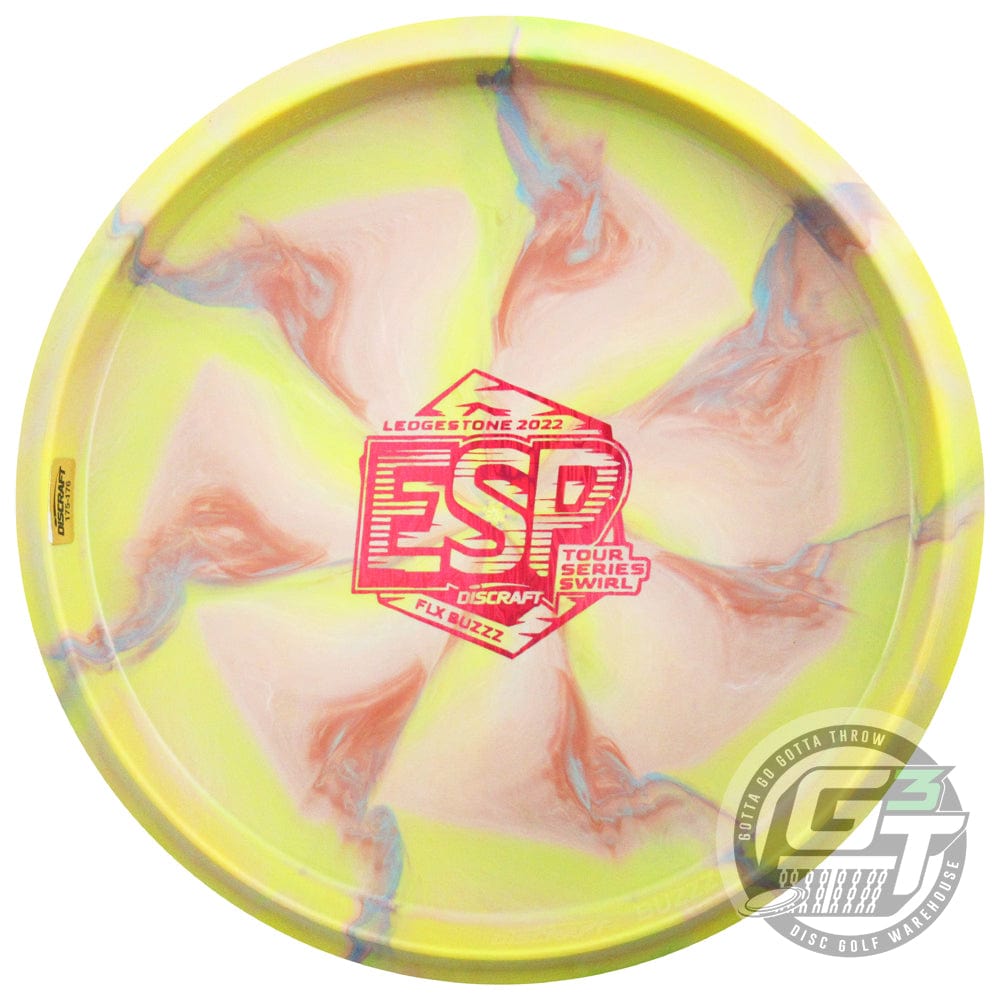 Discraft Golf Disc Discraft Limited Edition 2022 Ledgestone Open Swirl ESP FLX Buzzz Midrange Golf Disc