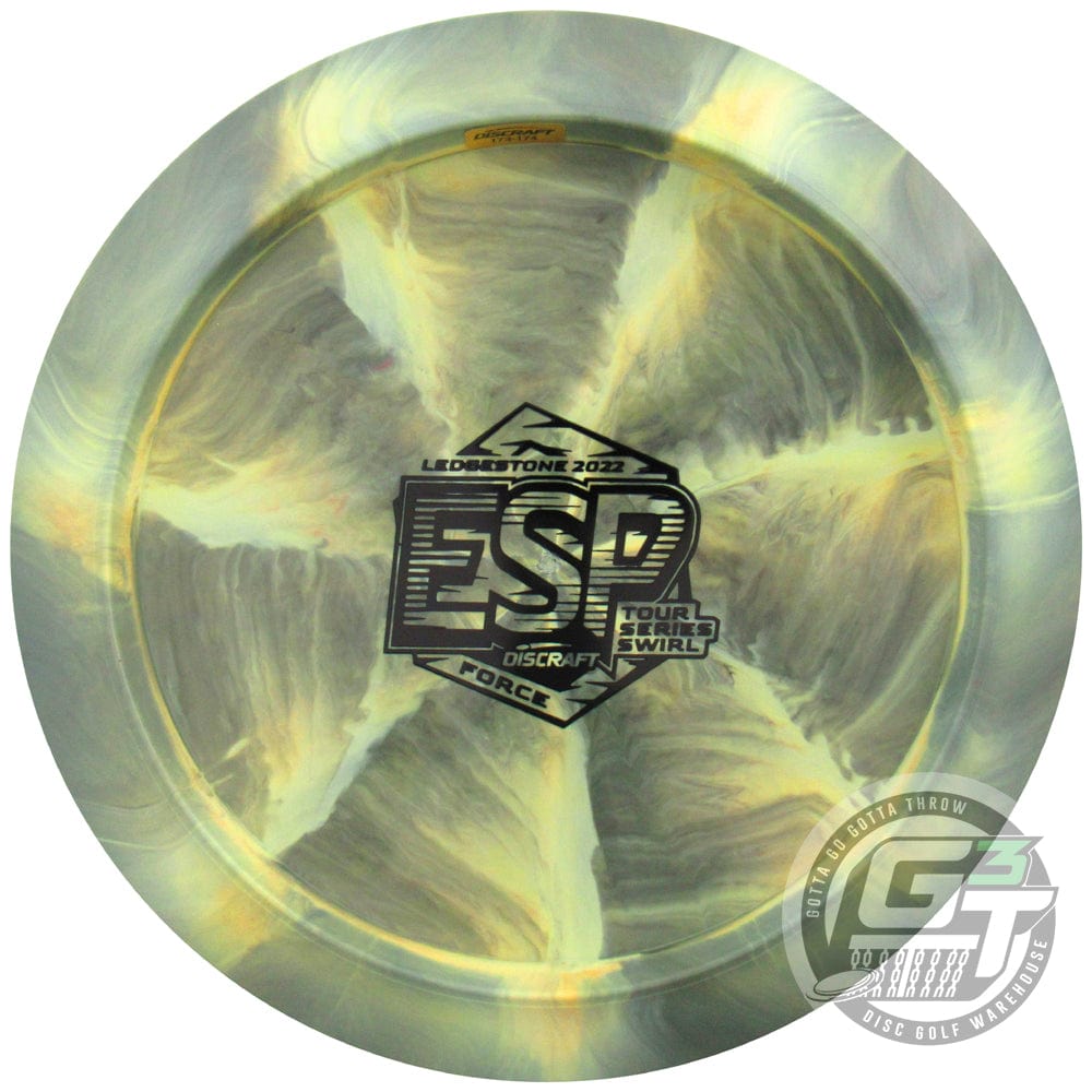 Discraft Golf Disc Discraft Limited Edition 2022 Ledgestone Open Swirl ESP Force Distance Driver Golf Disc