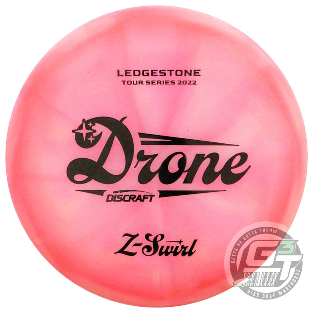 Discraft Golf Disc Discraft Limited Edition 2022 Ledgestone Open Tour Series Swirl Elite Z Drone Midrange Golf Disc