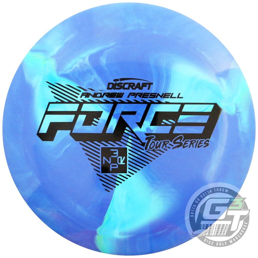 Discraft Golf Disc Discraft Limited Edition 2022 Tour Series Andrew Presnell Swirl ESP Force Distance Driver Golf Disc