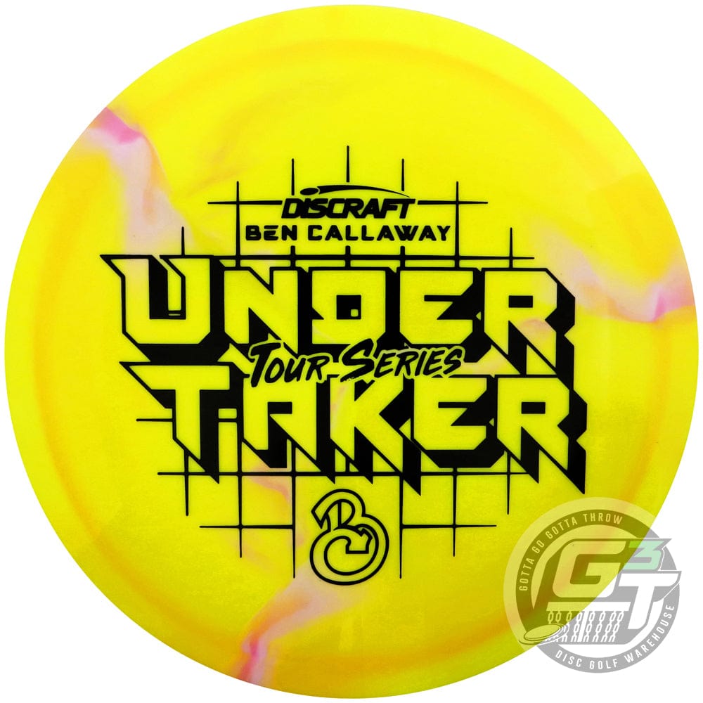 Discraft Golf Disc Discraft Limited Edition 2022 Tour Series Ben Callaway Swirl ESP Undertaker Distance Driver Golf Disc