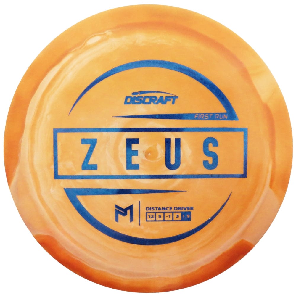 Discraft Limited Edition First Run Paul McBeth Signature Elite Z Zeus Distance Driver Golf Disc