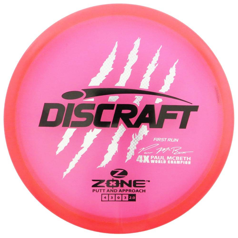 Discraft Golf Disc Discraft Limited Edition First Run Paul McBeth Signature Elite Z Zone Putter Golf Disc