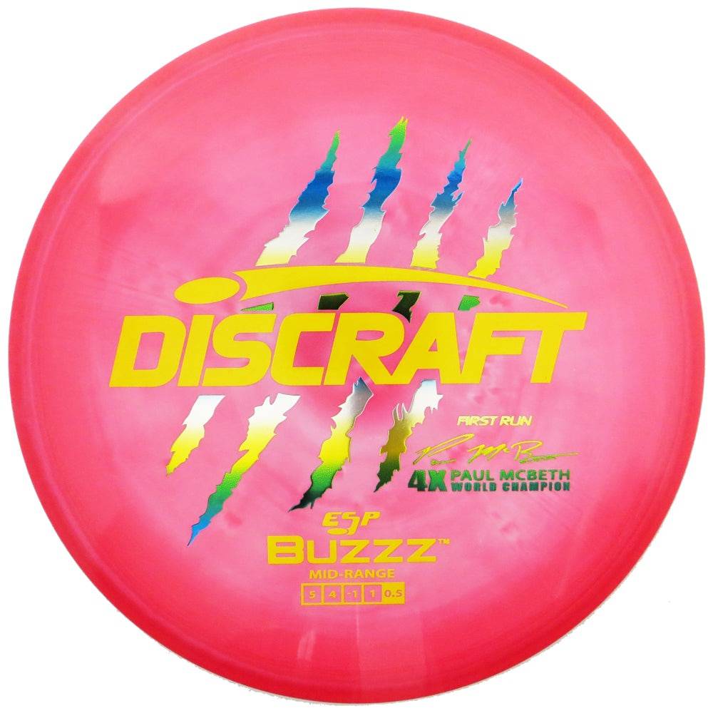 Discraft Golf Disc Discraft Limited Edition First Run Paul McBeth Signature ESP Buzzz Midrange Golf Disc