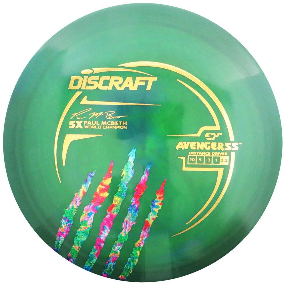 Discraft Golf Disc Discraft Limited Edition Paul McBeth 5X Signature ESP Avenger SS Distance Driver Golf Disc