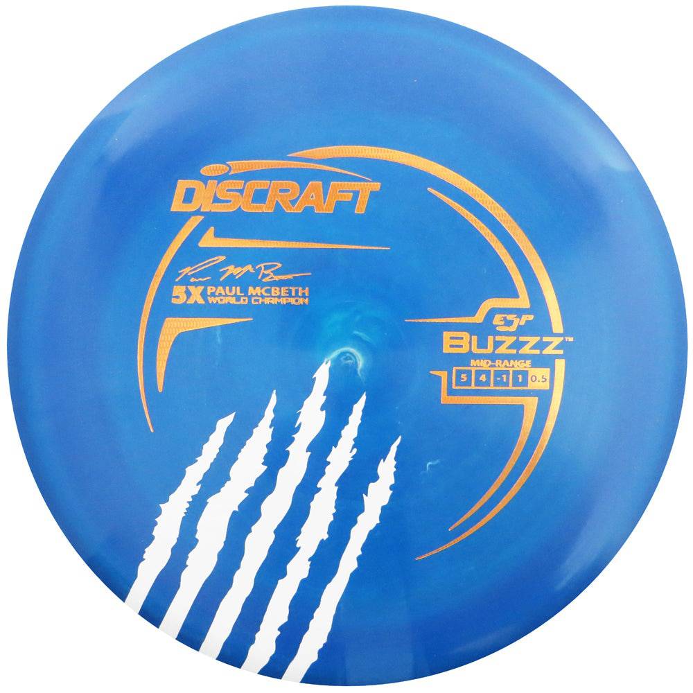 Discraft Golf Disc Discraft Limited Edition Paul McBeth 5X Signature ESP Buzzz Midrange Golf Disc