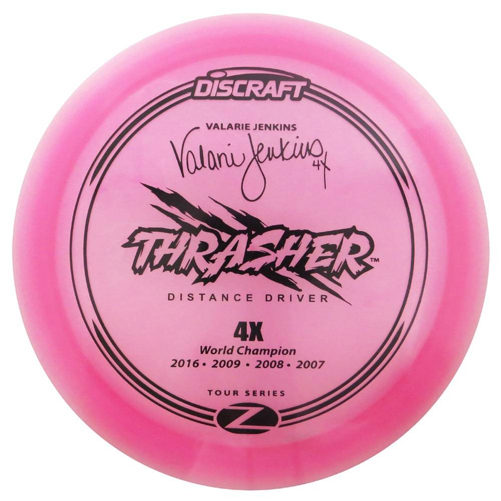Discraft Golf Disc Discraft Limited Edition Tour Series Signature Valarie Jenkins Elite Z Thrasher Distance Driver Golf Disc