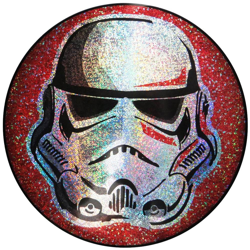 Discraft Golf Disc Sparkle Prism / 177-180g Discraft Star Wars Storm Trooper Full Foil SuperColor ESP Buzzz Midrange Golf Disc
