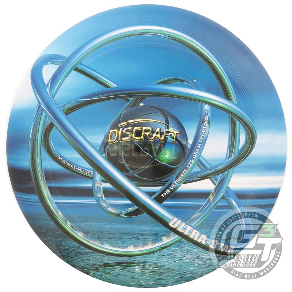 Discraft Ultimate Blue Orb Discraft SuperColor Ultra-Star 175g Full Color Ultimate Disc