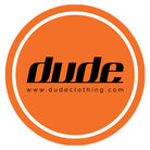 DUDE Accessory Orange DUDE Round Logo Sticker