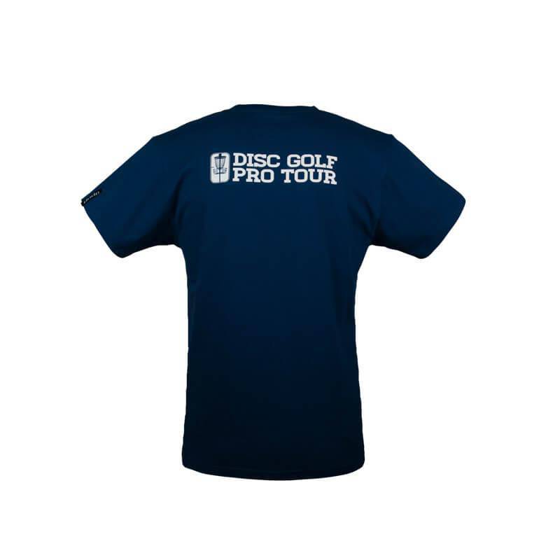 DUDE Disc Golf Pro Tour Cotton Short Sleeve Disc Golf T-Shirt - Gotta Go Gotta Throw