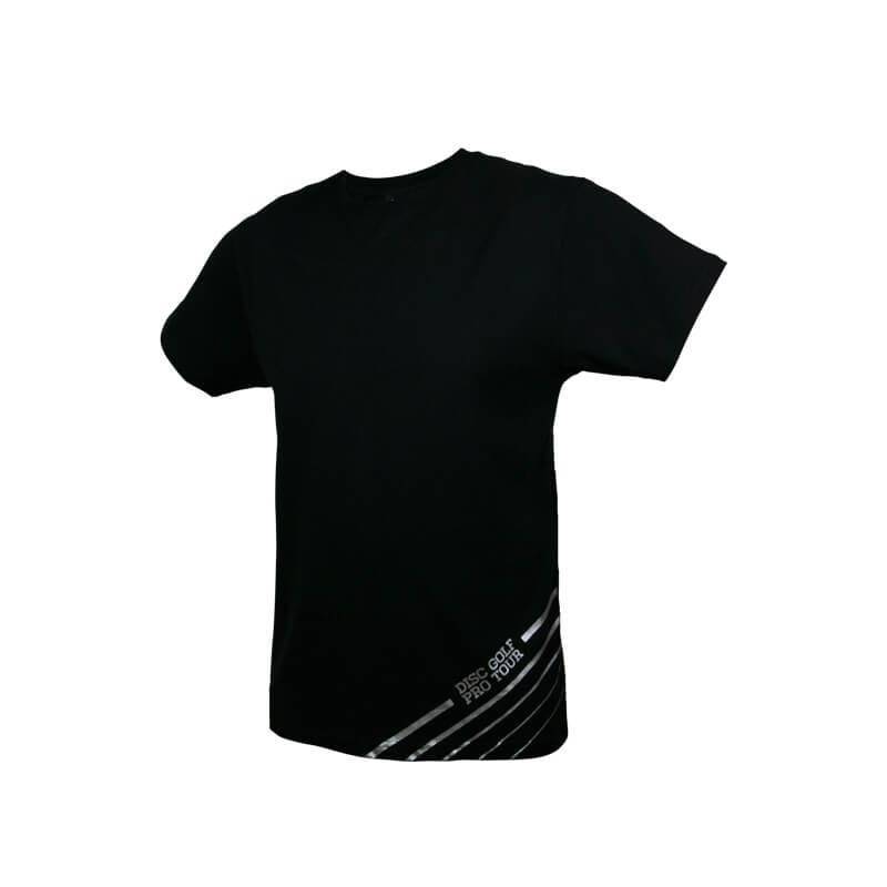 DUDE Apparel XS / Black DUDE Disc Golf Pro Tour Cotton Short Sleeve Disc Golf T-Shirt