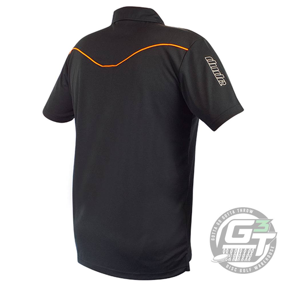 DUDE Gregg Barsby Short Sleeve Performance Disc Golf Polo Shirt - Gotta Go Gotta Throw