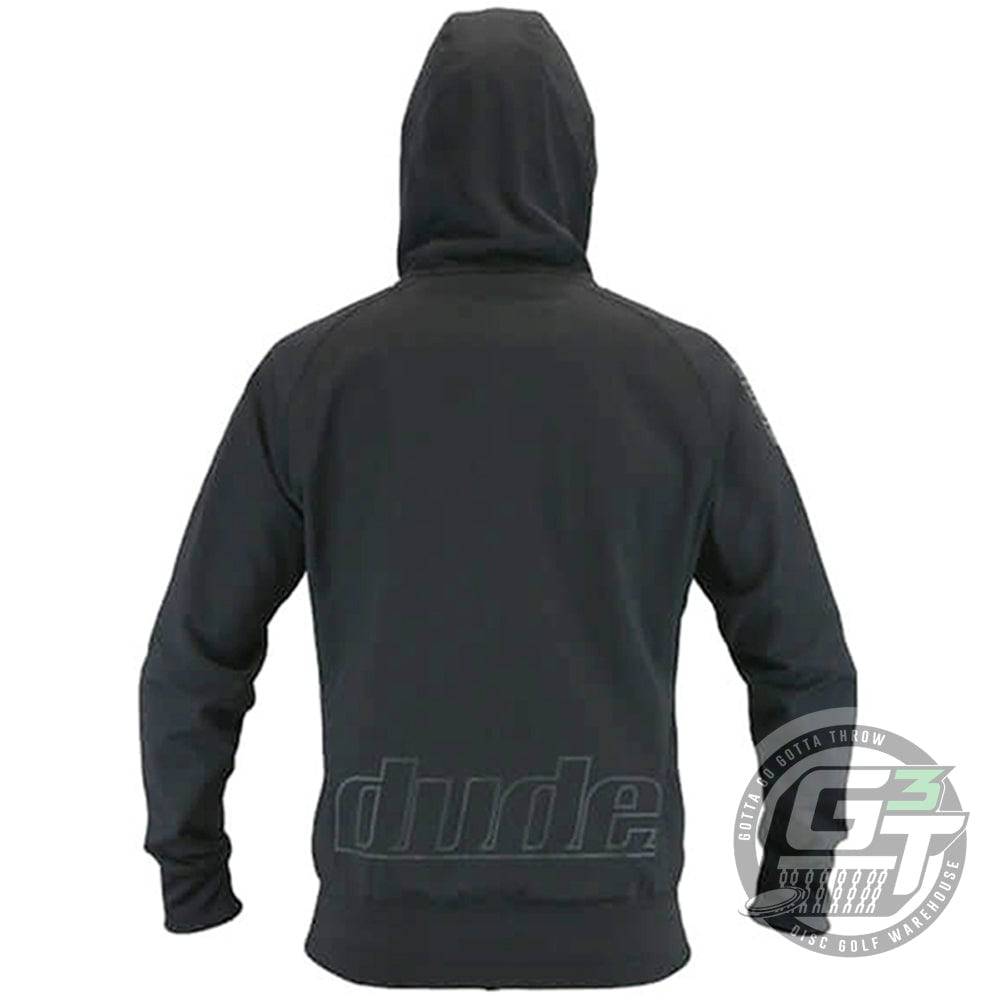 DUDE Inspire Tech Hoodie Fleece Disc Golf Jacket - Gotta Go Gotta Throw