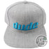 DUDE Apparel Gray DUDE KJ Nybo Cap Adjustable Disc Golf Hat