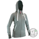DUDE Ladies Inspire Tech Hoodie Fleece Disc Golf Jacket - Gotta Go Gotta Throw