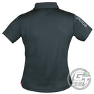 DUDE Ladies Melodie Bailey Short Sleeve Performance Disc Golf Polo Shirt - Gotta Go Gotta Throw
