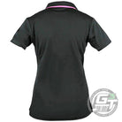DUDE Ladies Pro Short Sleeve Performance Disc Golf Polo Shirt - Gotta Go Gotta Throw