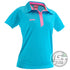 DUDE Apparel XXS / Blue DUDE Ladies Pro Short Sleeve Performance Disc Golf Polo Shirt